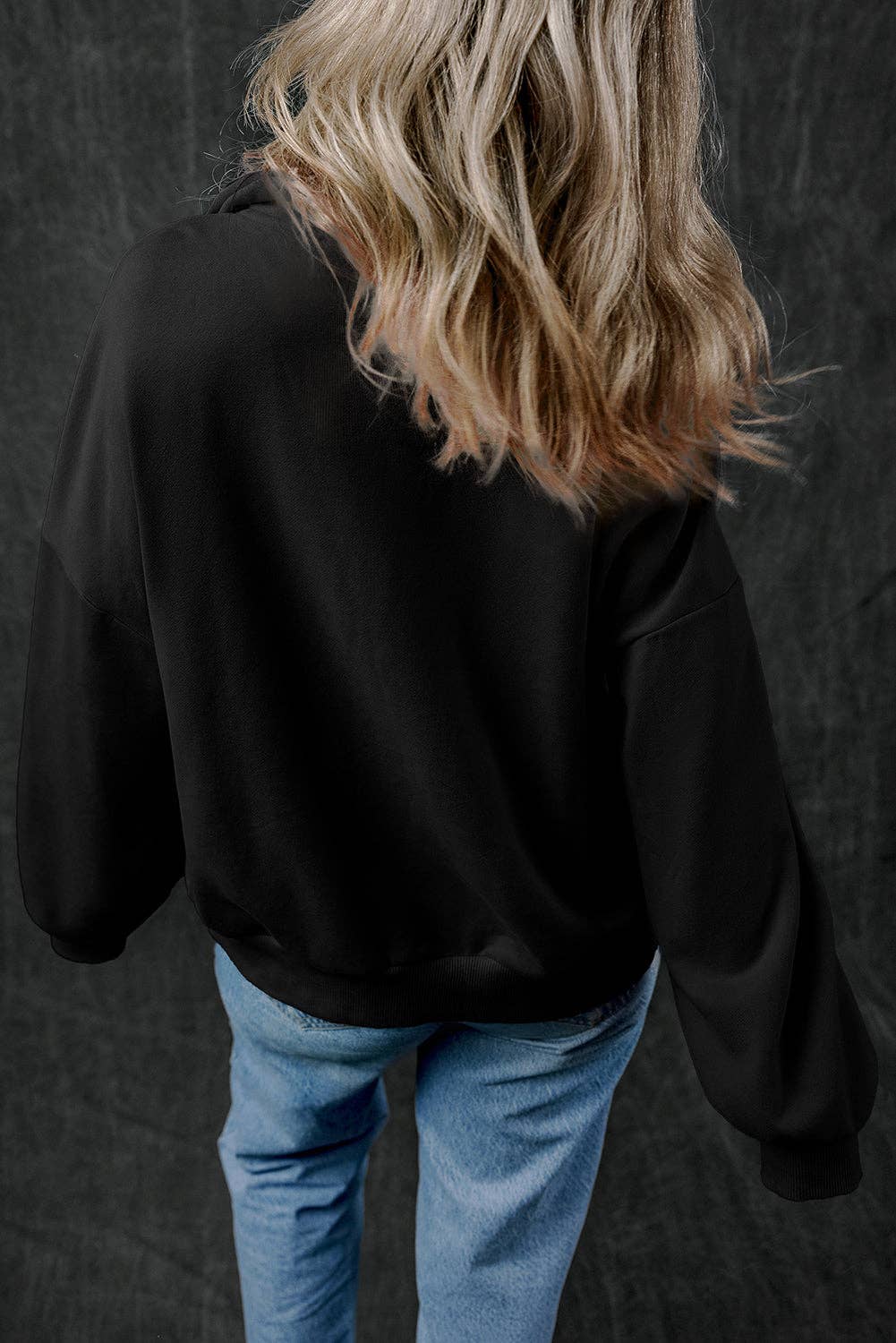 Customizable Zip-up Stand Neck Kangaroo Pocket Sweatshirt