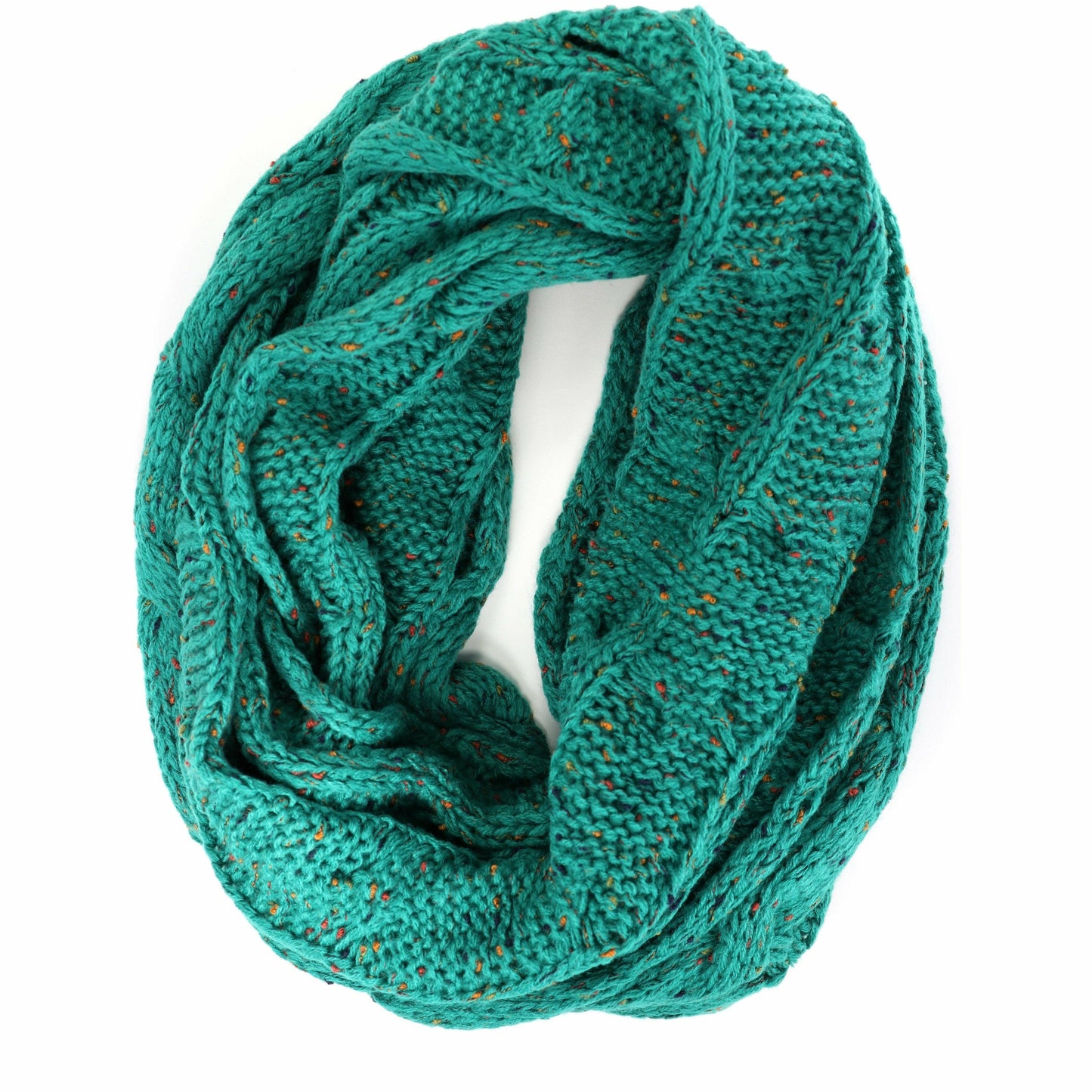 Flecked CC Infinity Scarf SF33