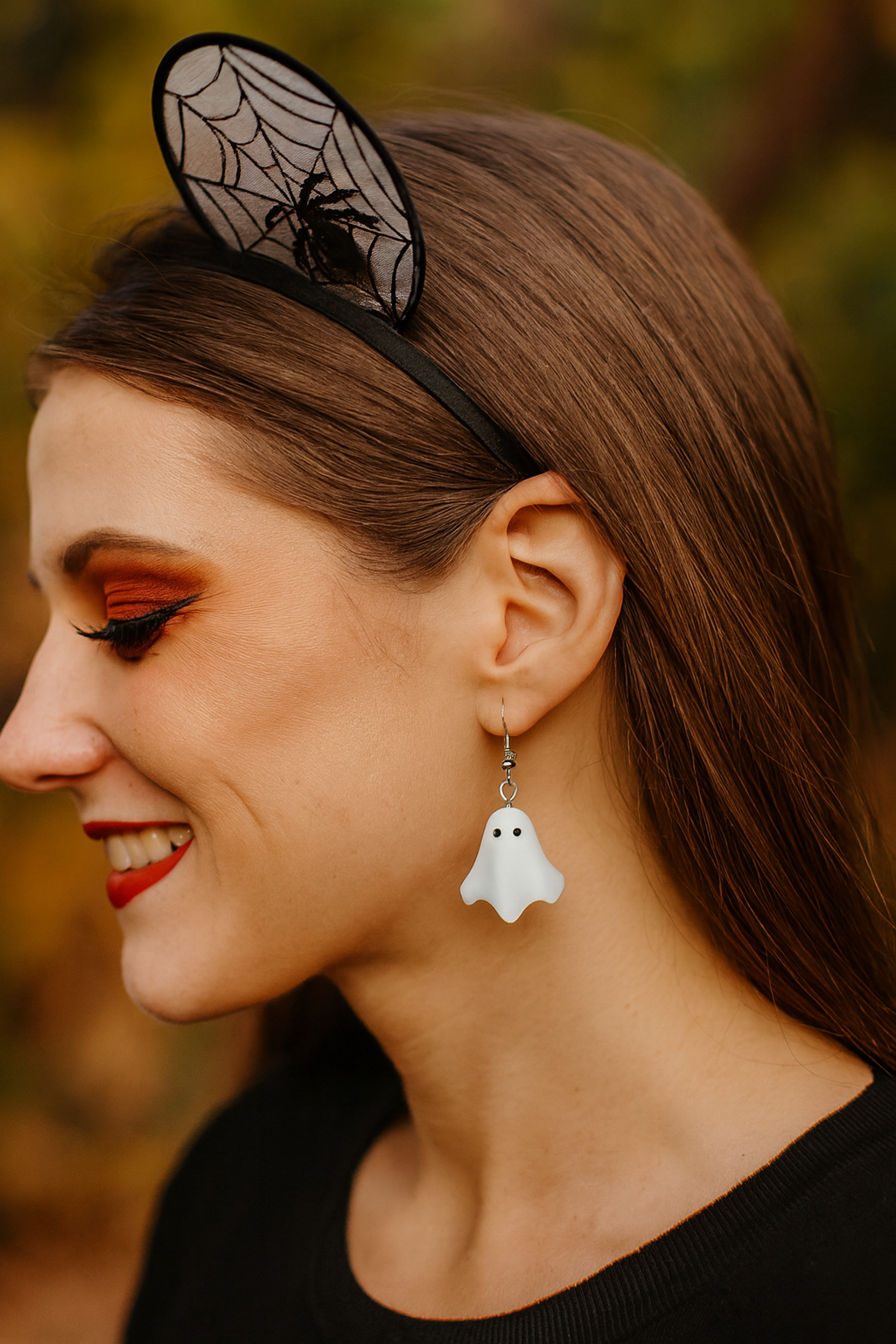 Ghost Cartoon Earrings