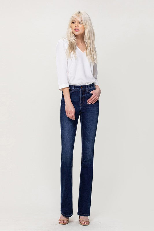 High Rise Bootcut Vervet by Flying Monkey