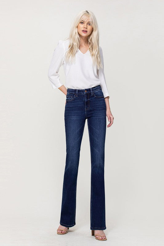 High Rise Bootcut Vervet by Flying Monkey