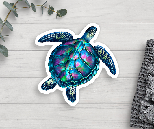 Turtle Vinyl Sticker
