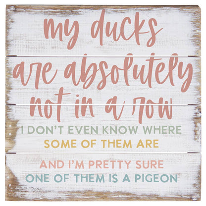 Ducks Not In Row - Perfect Pallet Petites