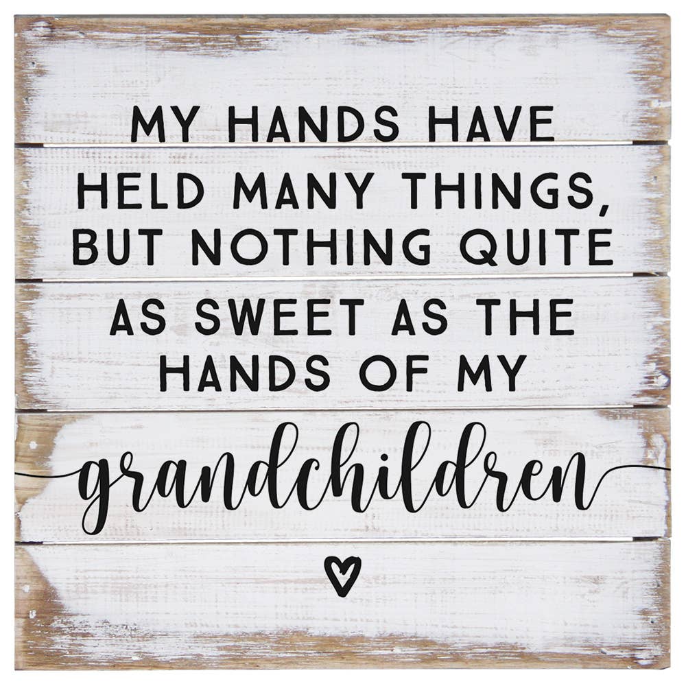 Hands Of Grandchildren - Perfect Pallet Petites