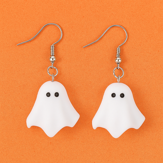 Ghost Cartoon Earrings