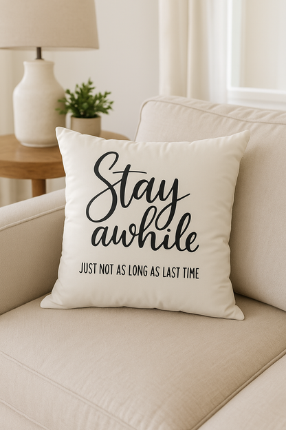Funny Farmhouse Pillow