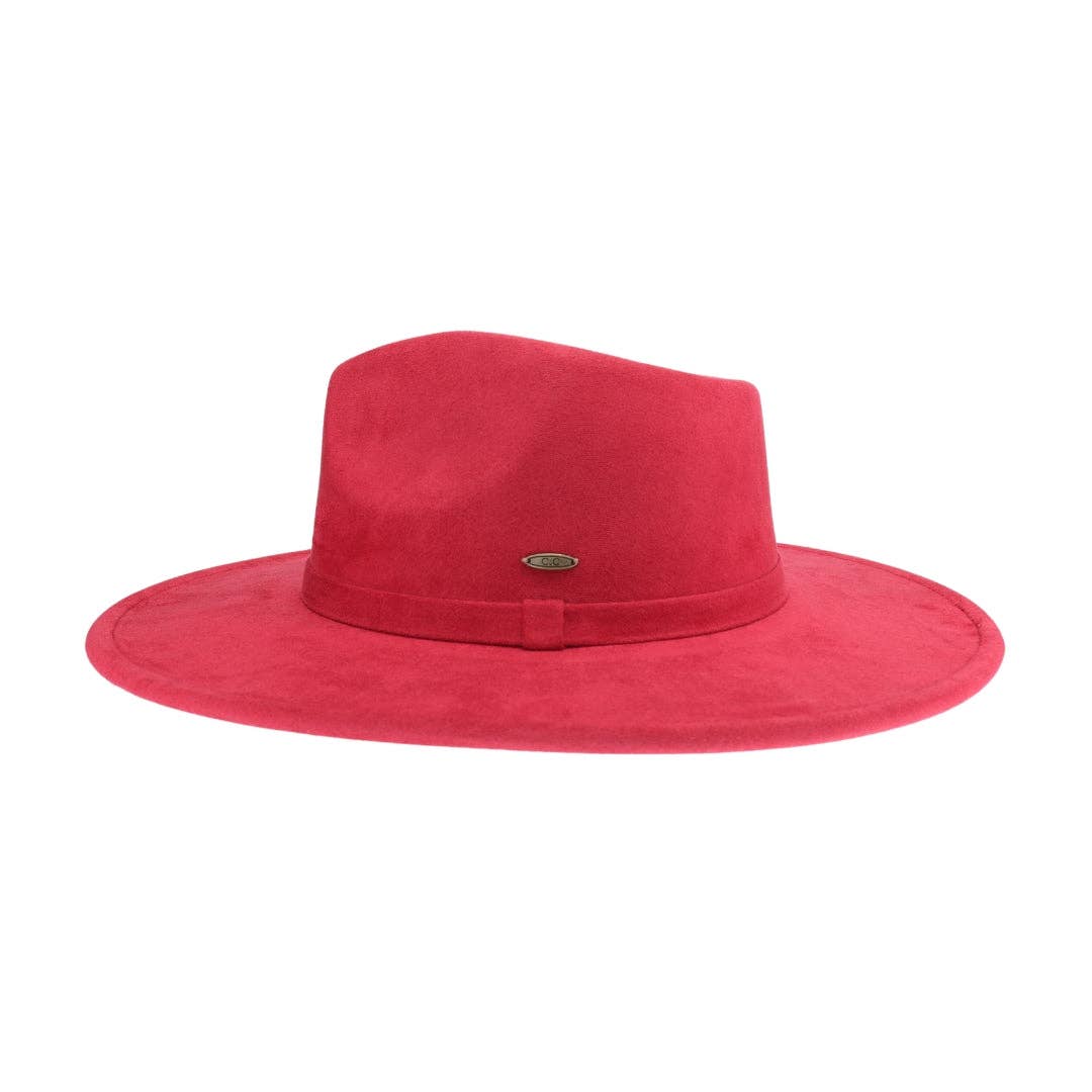 Camden Faux Suede C.C Rancher Hat VFC0001