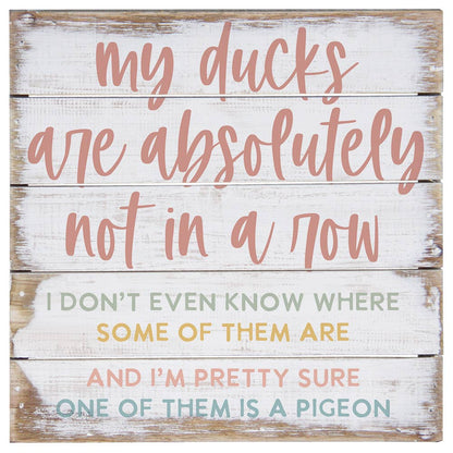 Ducks Not In Row - Perfect Pallet Petites