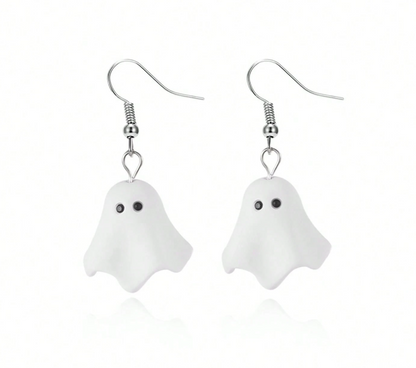 Ghost Cartoon Earrings